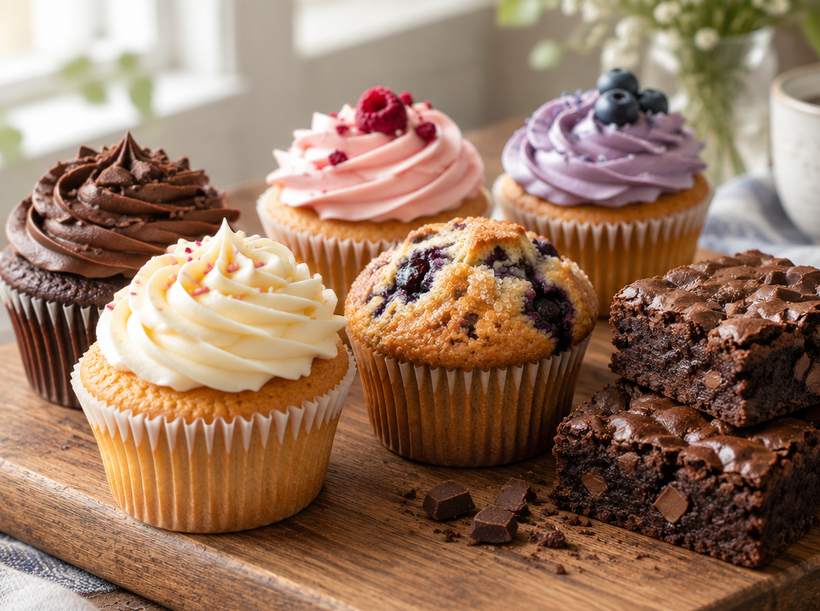Cupcake, Muffin & Brownie Class