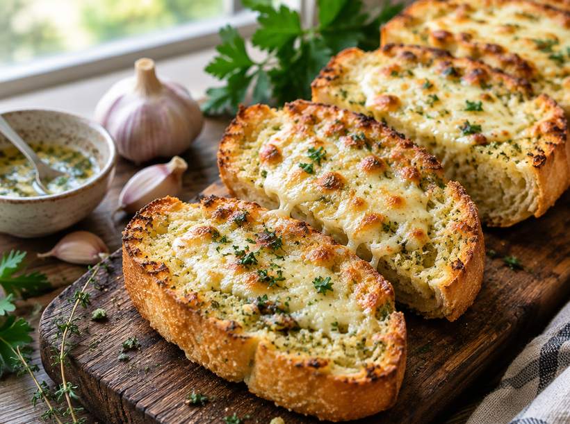 Cheesy Garlic Bread