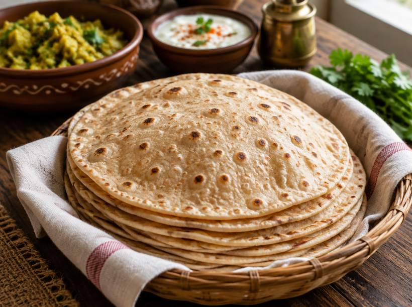 Soft Gujarati Rotli