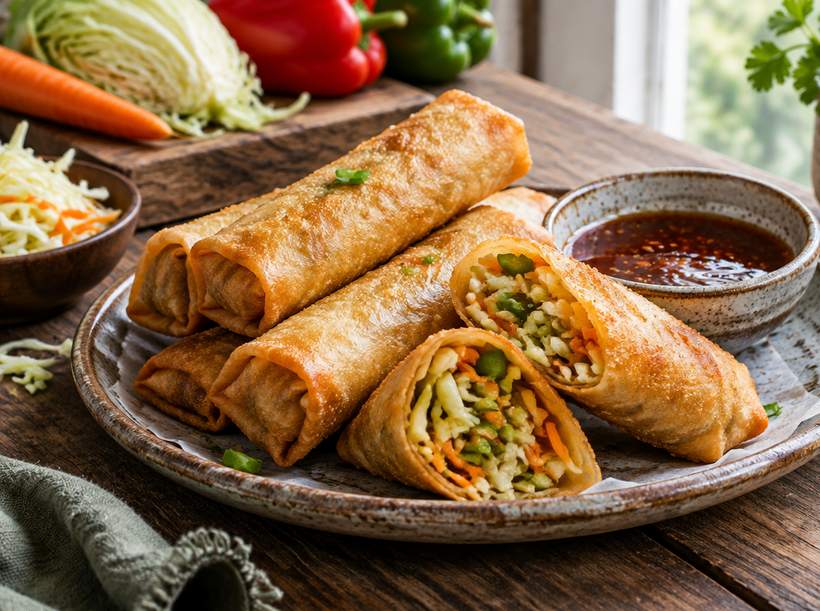 Veg Spring Rolls