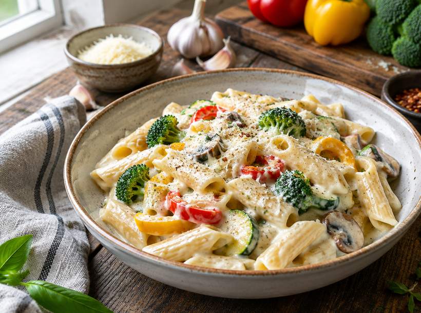 White Sauce Pasta